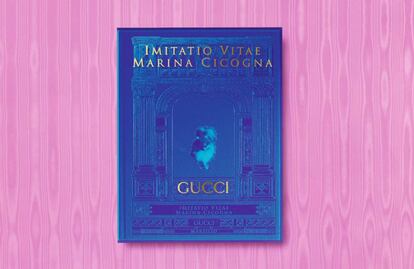 Portada del libro 'Imitatio vitae', escrito por Marina Cicogna para Gucci.