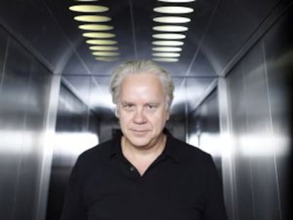 El actor y director de cine y teatro Tim Robbins, en Alcal&aacute; de Henares.