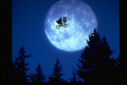 Fotograma de 'E.T., el extraterrestre'(1982), de Steven Spielberg.