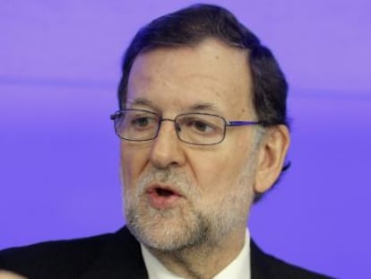 El jefe del Gobierno en funciones y l&iacute;der del PP, Mariano Rajoy.