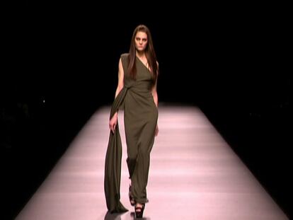 Juanjo Oliva abre la jornada en la Cibeles Fashion Week