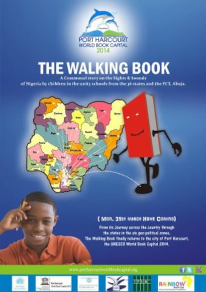 Cartel de The Walking Book.