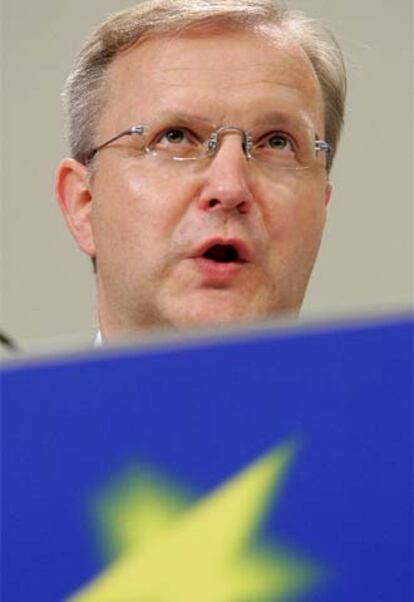 El comisario europeo de la Ampliación, Olli Rehn.