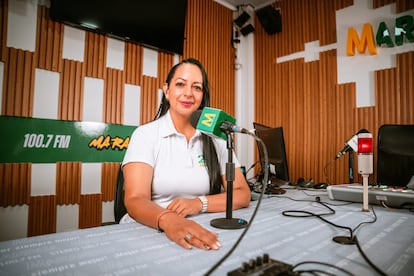 Ingrid Pinilla, periodista del Guaviare, Colombia.