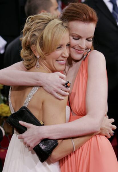 Felicity Huffman y Marcia Cross.