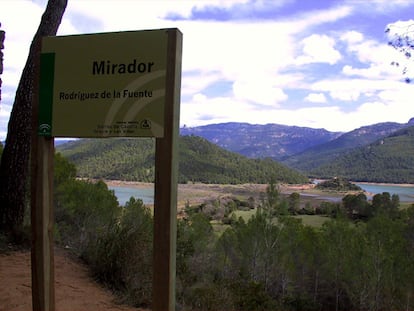 Mirador de la Ruta de Félix Rodriguez de la Fuente, en Cazorla.