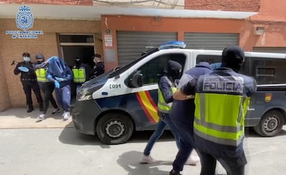 Detención el pasado 21 de abril en Almería de tres presuntos yihadistas, entre ellos uno de los más buscados en Europa.