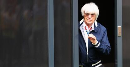 Bernie Ecclestone, due&ntilde;o de la f&oacute;rmula 1.