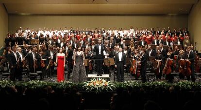 La Real Orquesta Sinfónica de Sevilla, en el Maestranza.
