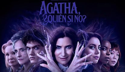 Imagen de los protagonistas de la serie Agatha, ¿quién si no? de Disney+