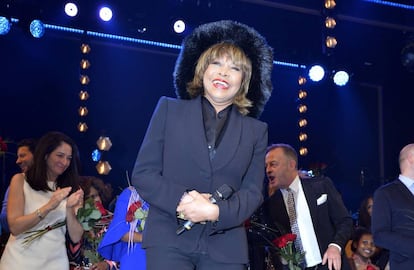 Tina Turner en el estreno de su musical en Hamburgo el pasado 3 de marzo.