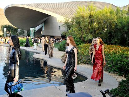 Desfile de Louis Vuitton
en Palm Springs en 2015.