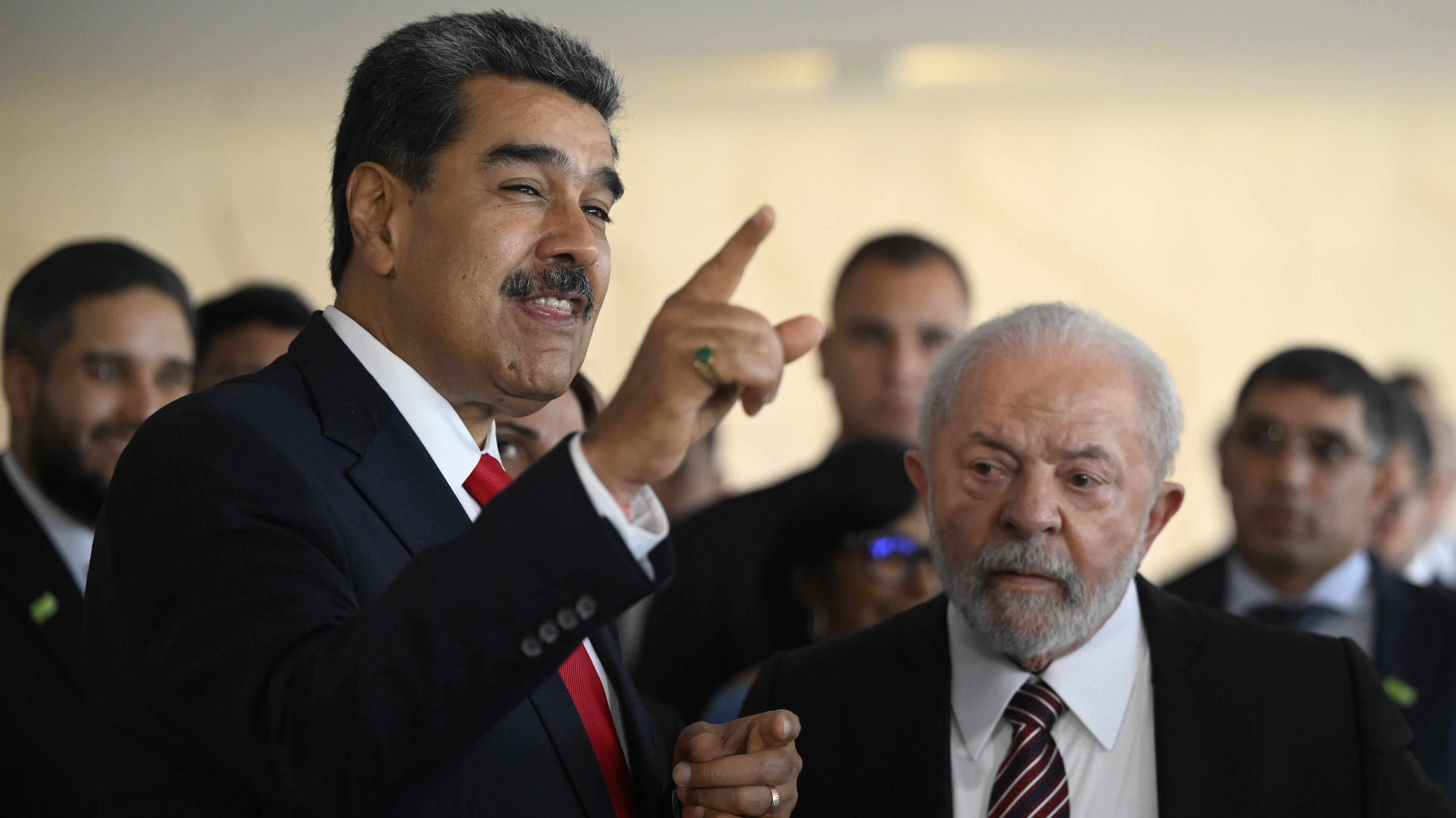 Nicolás Maduro y Lula da Silva, en 2023.