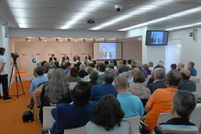 Presentación del libro de Anasagasti y Erkoreka en la Fundación Sabino Arana.