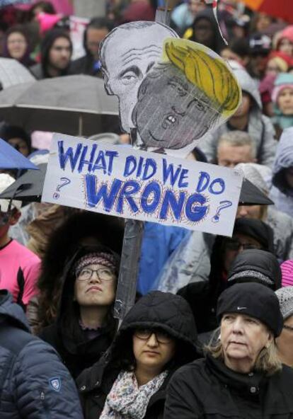 Marcha de las mujeres en San Francisco, el pasado 21 de enero. 