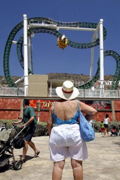 A file photo of the Inferno ride, on which an 18-year-old tourist was killed on Monday.