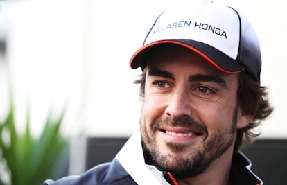 Fernando Alonso, en Sochi.