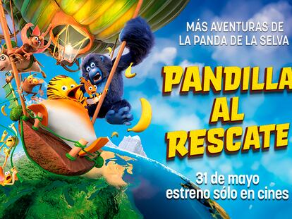 Cartel promocional de la película 'Pandilla al rescate', en cines el 31 de mayo.