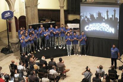 Presentaci&oacute;n del Obradoiro en el Hotel Monumento San Francisco el pasado 13 de septiembre.