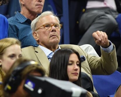 NEW YORK, NY - SEPTEMBER 06: Tom Brokaw attends day 7 of the 2015 US Open at USTA Billie Jean King National Tennis Center on September 6, 2015 in New York City. (Photo by Uri Schanker/GC Images)