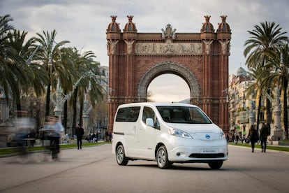 Nissan es una de las marcas que está promoviendo las furgonetas eléctricas y fabrica su modelo E-NV200 en Barcelona.