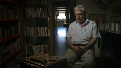 El escritor Amos Oz, en el documental 'Censored voices'.