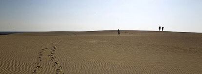 Cerro de los ánsares, en el parque de Doñana.