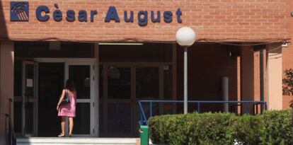 El colegio p&uacute;blico C&egrave;sar August de Tarragona.