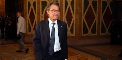 El expresidente de la Generalitat, Artur Mas, en una imagen de archivo 