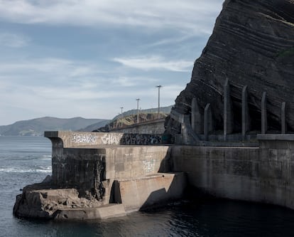 'Vista exterior, orientación este, de la central de Lemoiz' (2024).