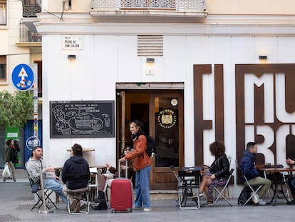 El bar El Muro, en el centro histórico de Málaga.