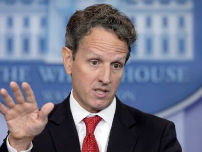 El secretario estadounidense del Tesoro, Timothy Geithner.