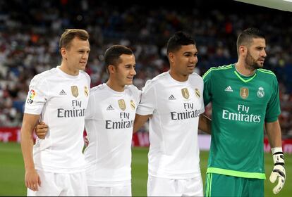 Las nuevas caras del Madrid de esta temporada