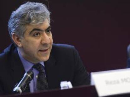 En la imagen, el director del Departamento Europeo del Fondo Monetario Internacional, Reza Moghadam. EFE/Archivo