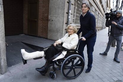 La alcaldesa de Madrid, Manuela Carmena.