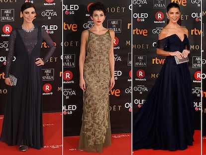 Varios de los looks más aplaudidos de los Goya 2018.