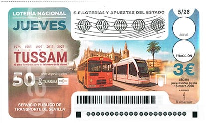 Décimo Lotería Nacional 15 enero 2026