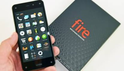 El Fire Phone de Amazon.