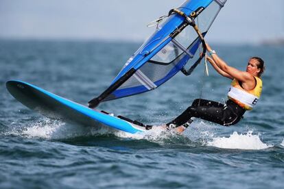 Marina Alabau, medallista de oro en los Juegos.