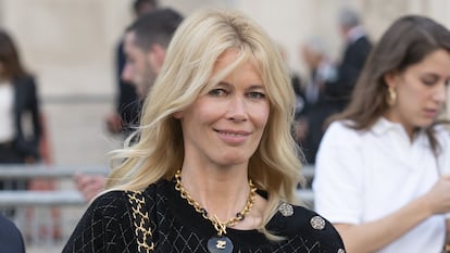 Claudia Schiffer, en un tributo a Karl Lagerfeld en París en junio de 2019.