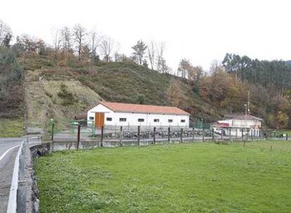 Una vista de  parte de los terrenos donde se proyecta el plan urbanístico en Arrigorriaga.