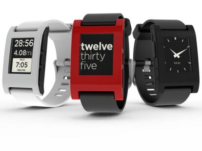 Pebble, el reloj  inteligente m&aacute;s vendido hasta el momento.