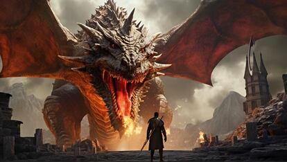 Imagen promocional de 'Dragon's Dogma 2'.