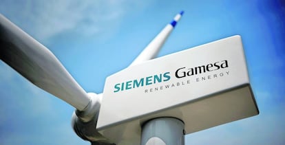 Instalación eólica de Siemens Gamesa.