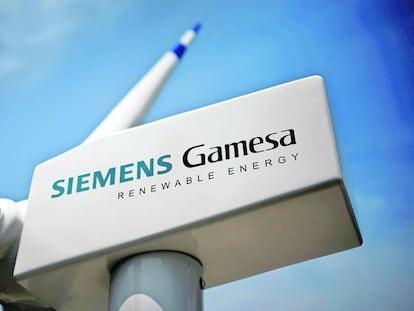 Instalación eólica de Siemens Gamesa.