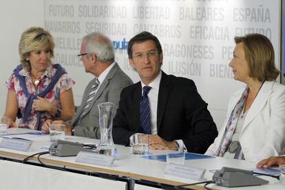 El presidente de la Xunta en el Comité Nacional del PP