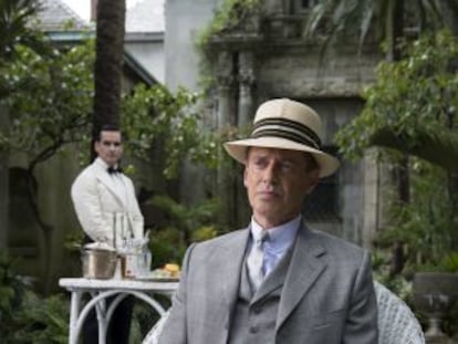 Steve Buscemi, estrella de la serie 'Boardwalk Empire', en una escena de la quinta temporada.