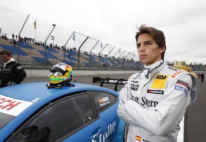 Roberto Merhi, en una carrera en mayo del pasado año.