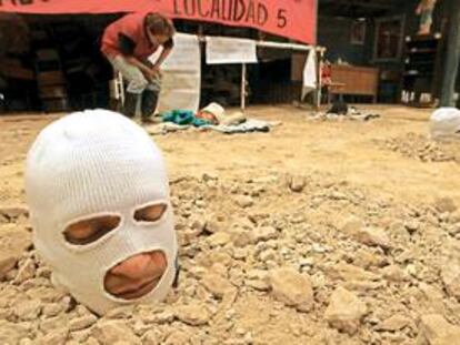 Protesta en Colombia por las condiciones de pobreza. PRIMER PLANO - ESCENA