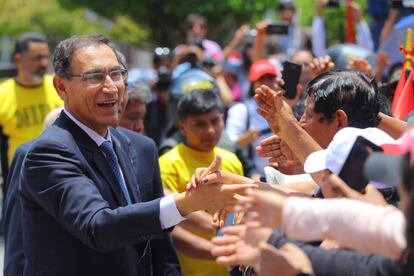 El presidente peruano Martín Vizcarra.